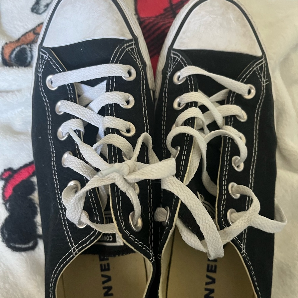 Converse All Star canvas low top sneakers